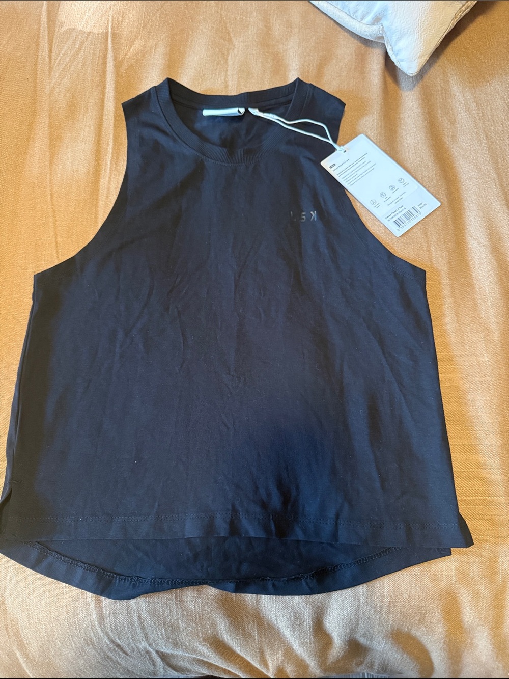 Women’s black LSKD PimaFLX tank
